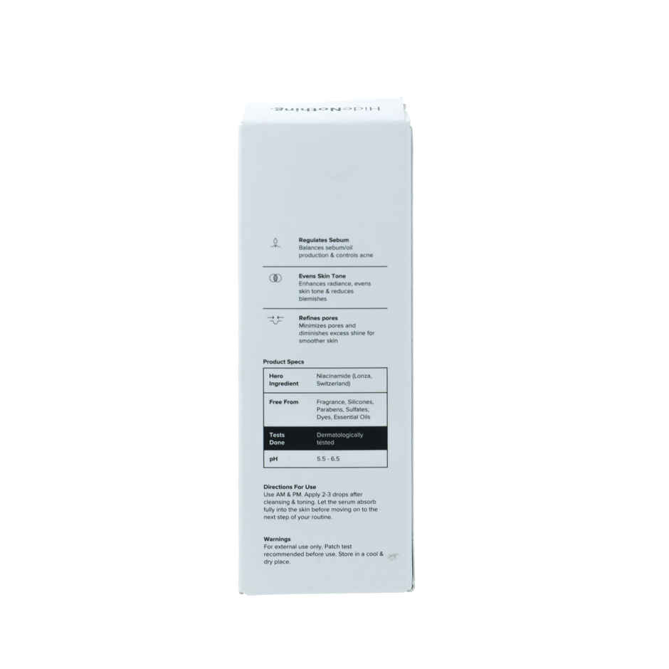 Minimalist Niacinamide 10% Acne and Oil Control Serum For Men & Women.