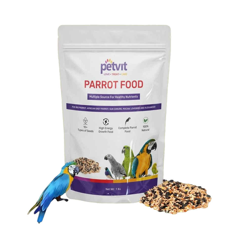 Petvit Parrot Food For Big Parrot Mix Seed