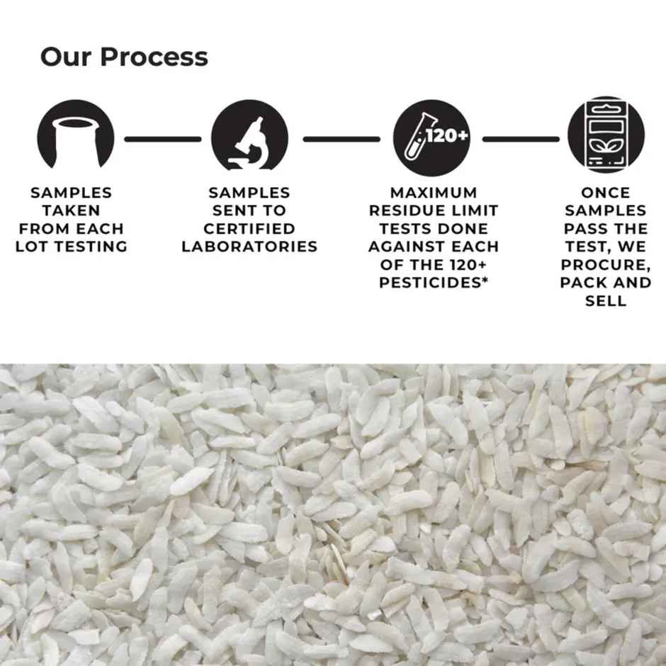 Safe Harvest Pesticide- Free White Poha