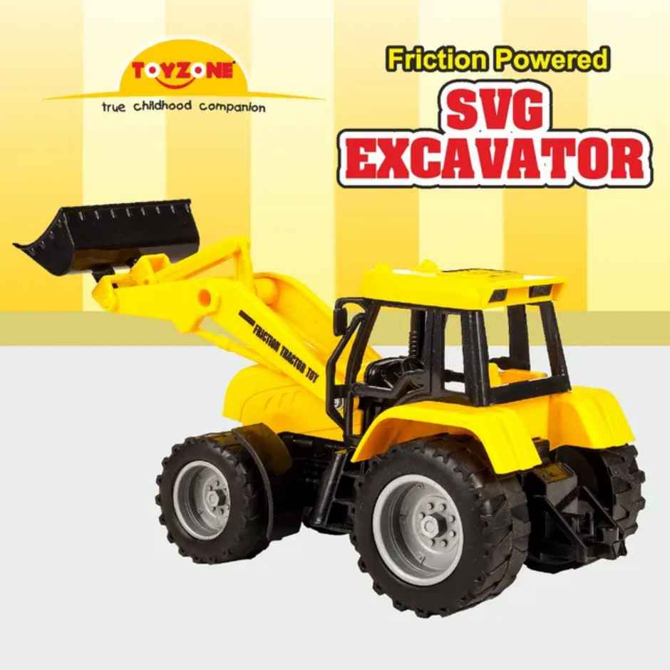 Toyzone Super Builder SVG Excavator