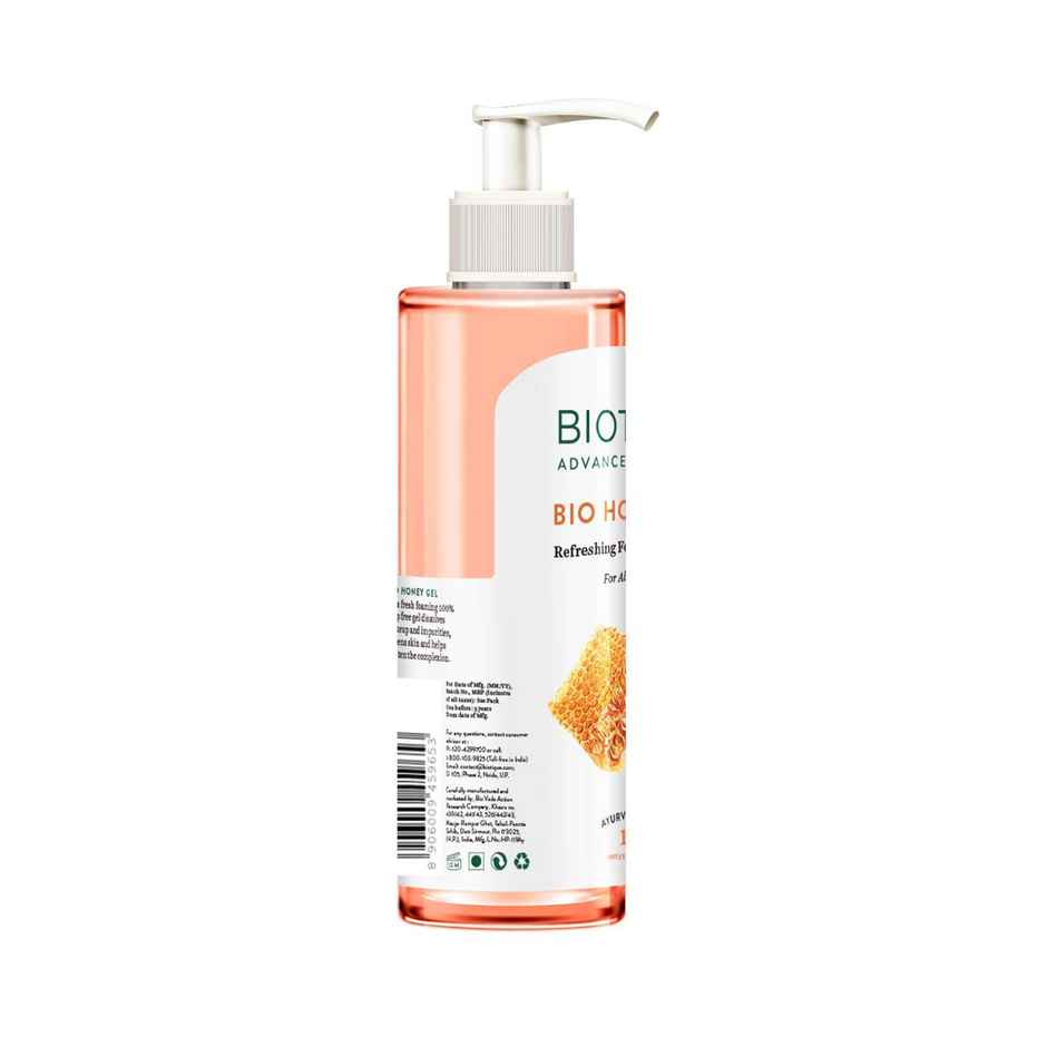 Biotique Honey Gel Soothe & Nourish Foaming Face Wash