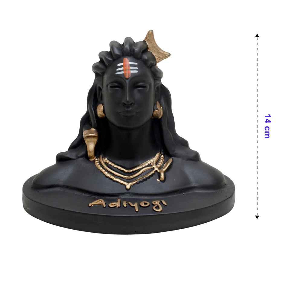 Divine Vibes Adiyogi Idol Small for Car Dashboard