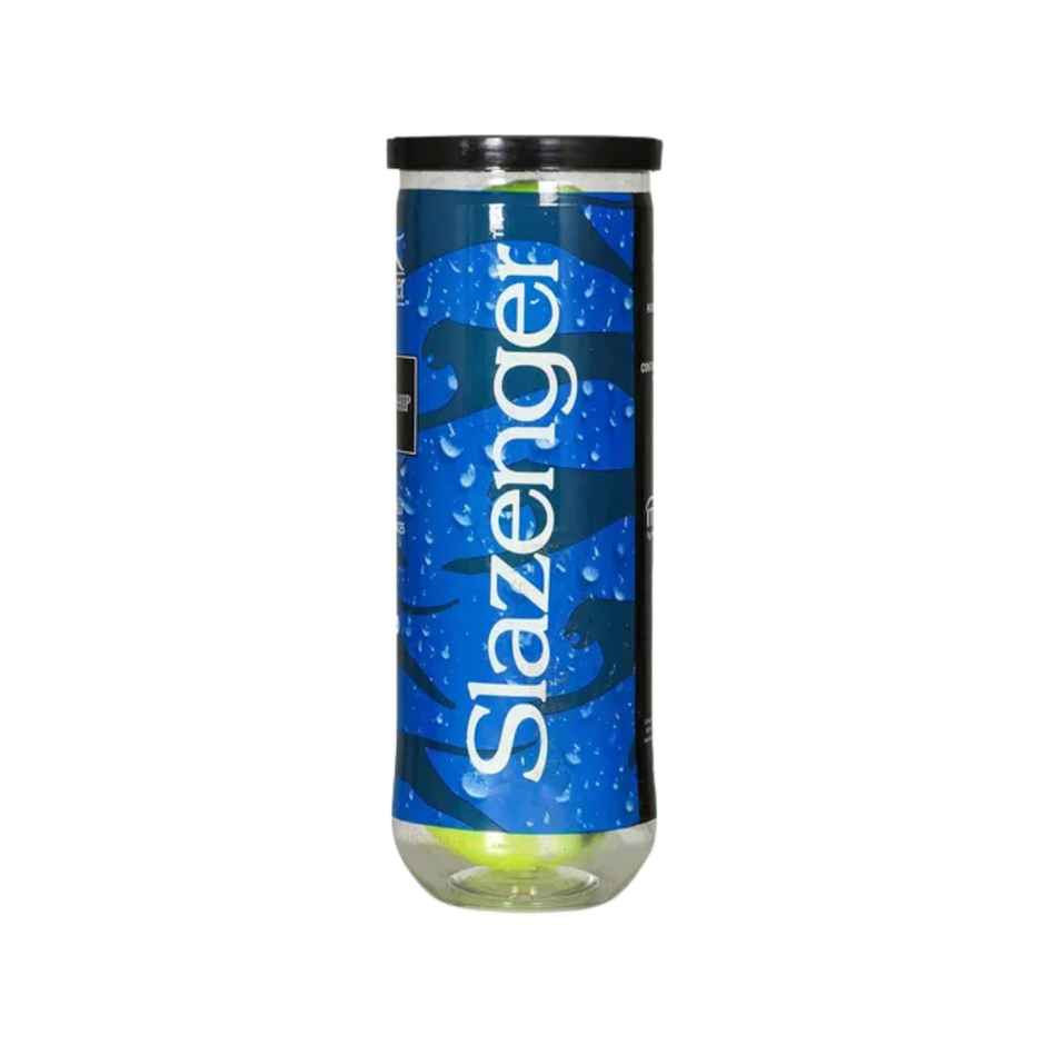 Vector X Slazenger Championship Tennis Balls Standard Size 1 Can 3 Balls | Yellow Pack Of 3