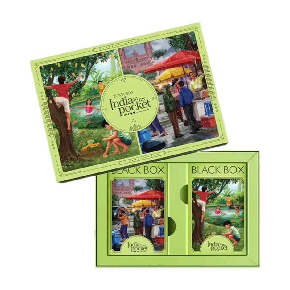 Parksons- Black Box India in My Pocket Seasons - Themed Playing Card