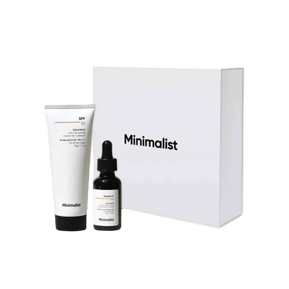Minimalist Brightening & SPF Skincare Gift Set