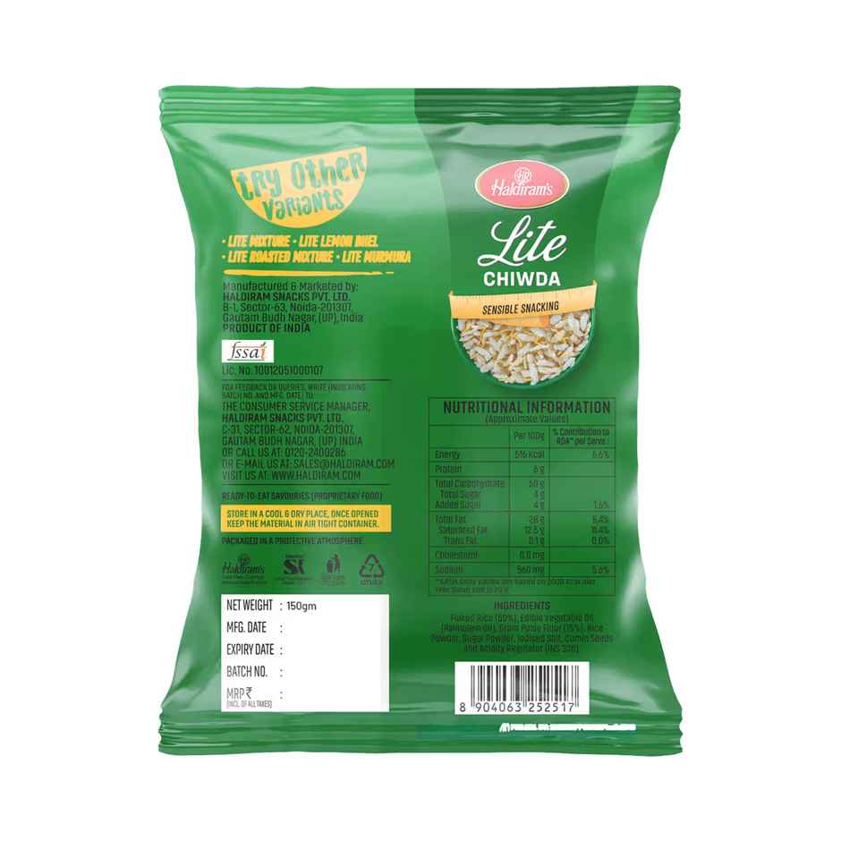 Haldiram's Lite Chiwda | Savory Snack