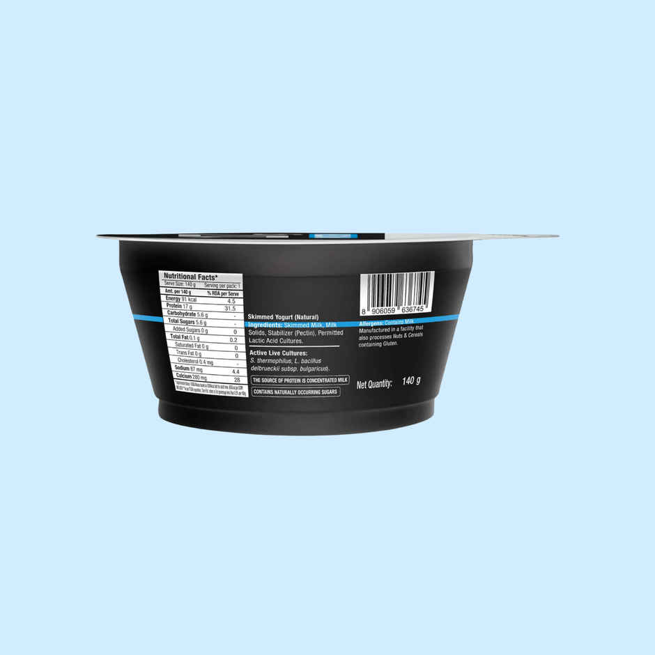 Epigamia 17g Protein Turbo Yogurt Natural