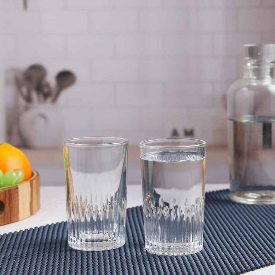 Roxx Vega HB Tumbler Glass - 265 ml | Pack of 6