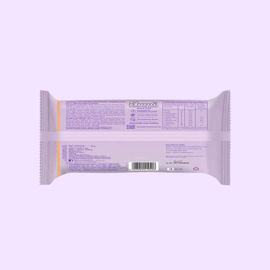 Bauli Moonfils Croissants Orange Egg | Soft & Filled