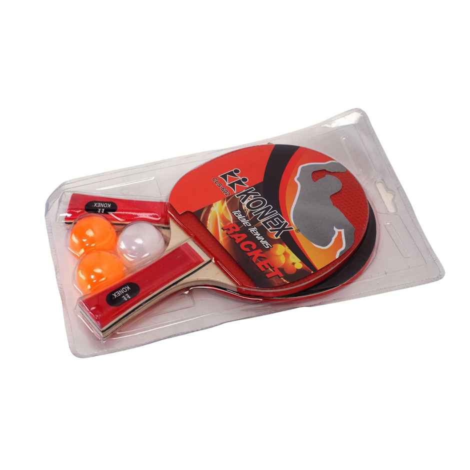 Konex Table Tennis Bat Set With 3 Ball 602