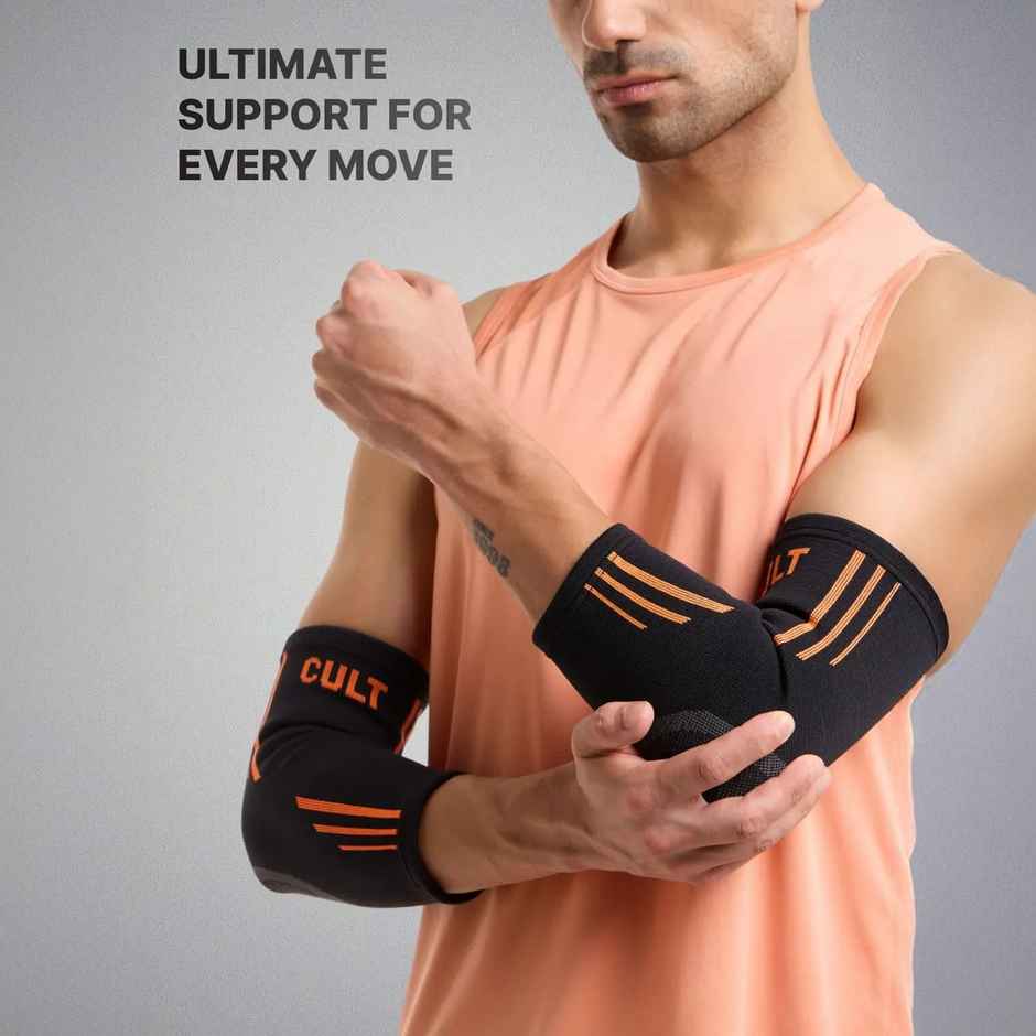 Cult Elbow Support | Medium | Black
