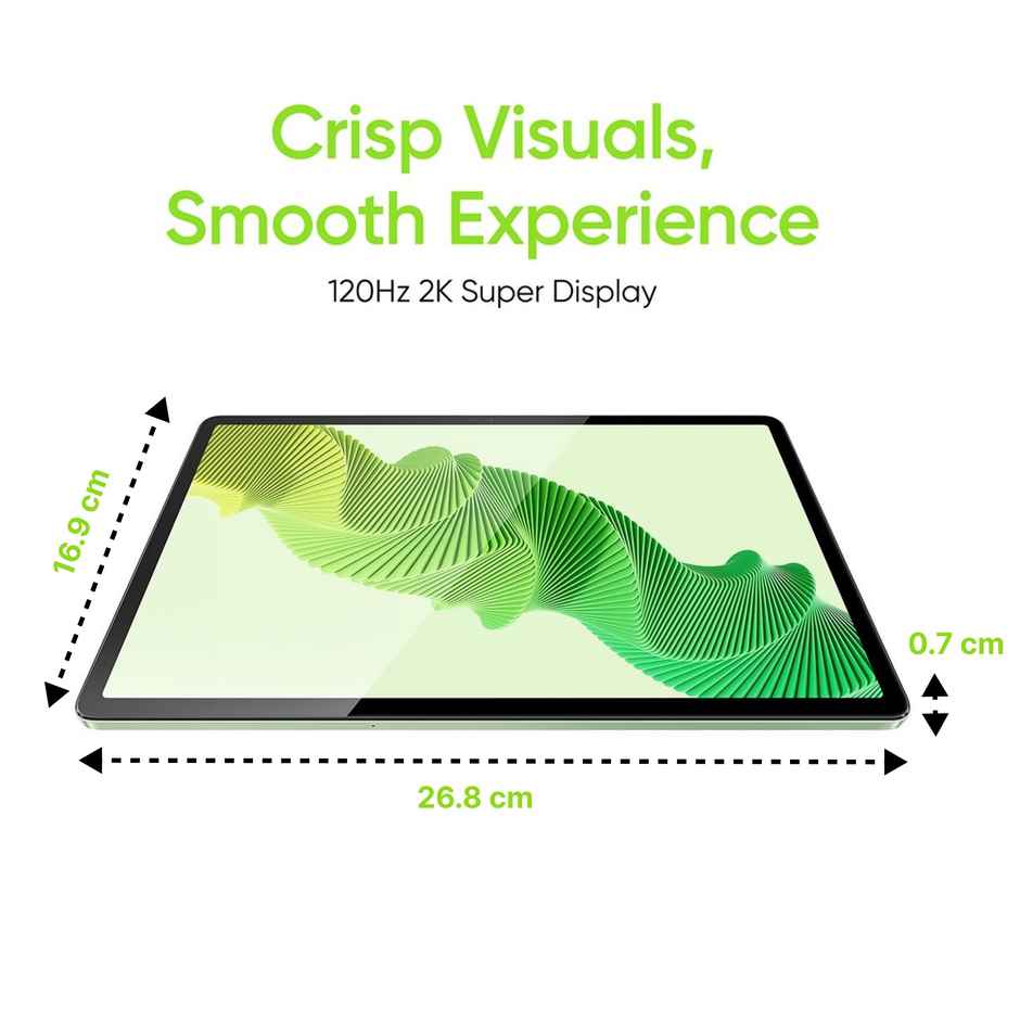 Realme Pad 2 | 11.5" Display | 8 GB RAM | 256 GB ROM | Lte | Imagination Grey