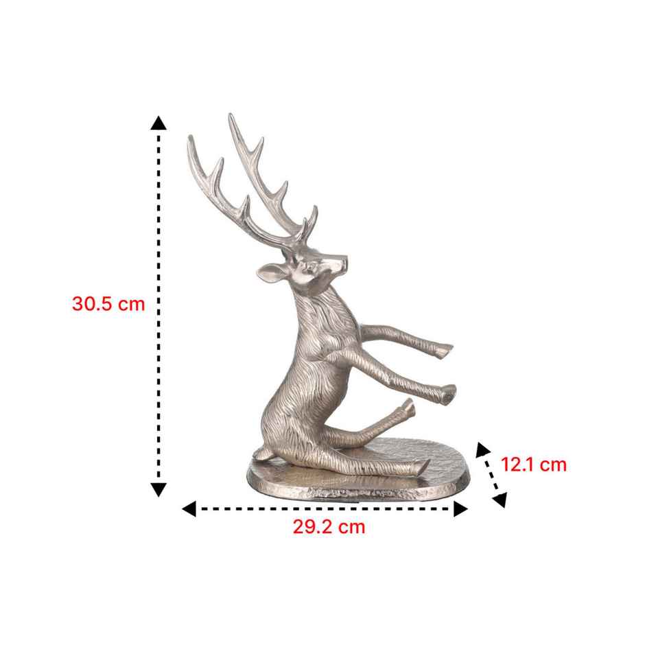 Trovea's Buck's Spirit Stand: Elegant Deer Bottle Holder