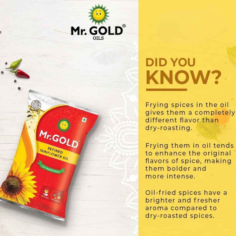 Mr.Gold Refinfed Sunflower Pouch Combo