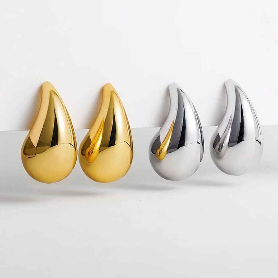 Shining Diva Fashion Latest Stylish Western Combo Earrings for Women and Girls | Cmb304-15818-15819