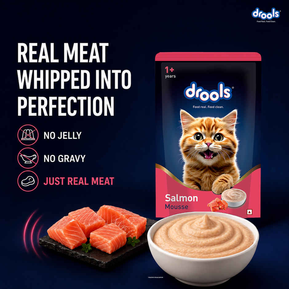 Drools Salmon Mousse Adult Cat Wet Food