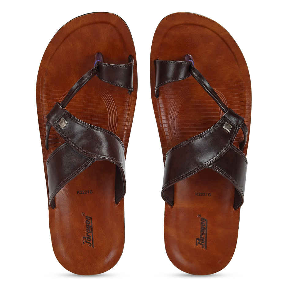 Paragon Men's Brown Pu Sandals PUK2221G UK 9