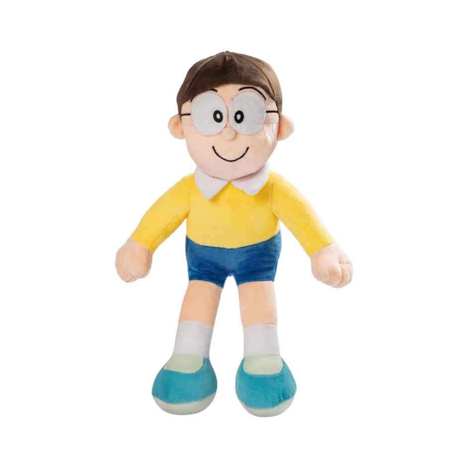 Dimpy Stuff Original Nobita Plush 30 Cm Yellow
