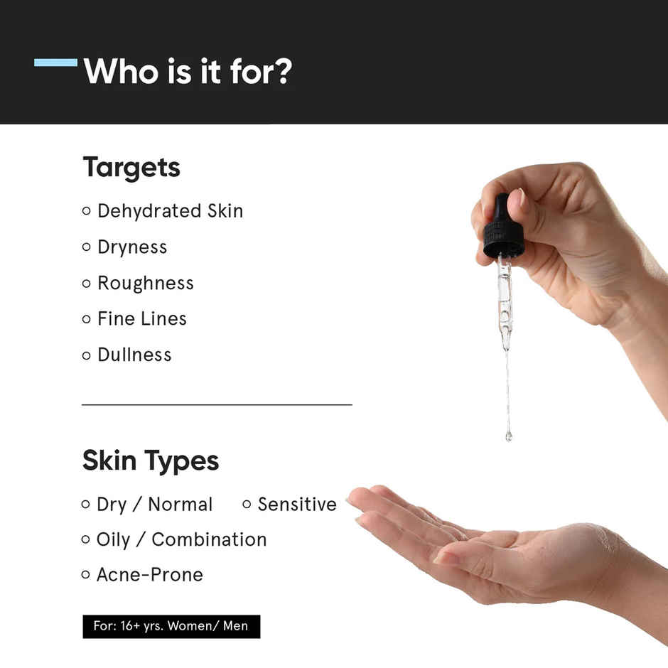 Minimalist 2% Hyaluronic Acid + PGA Face Serum For Hydration