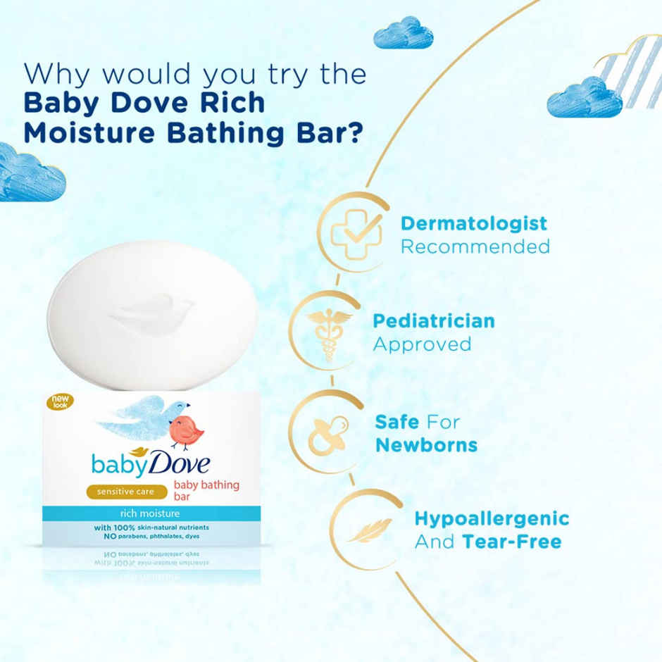 Baby Dove Rich Moisture Bathing Bar