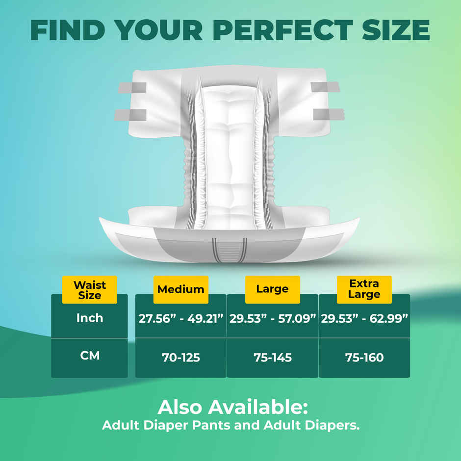 B-FIT Adult Diaper Tape | Economy Type | XL | 35.43 - 65.35 inch