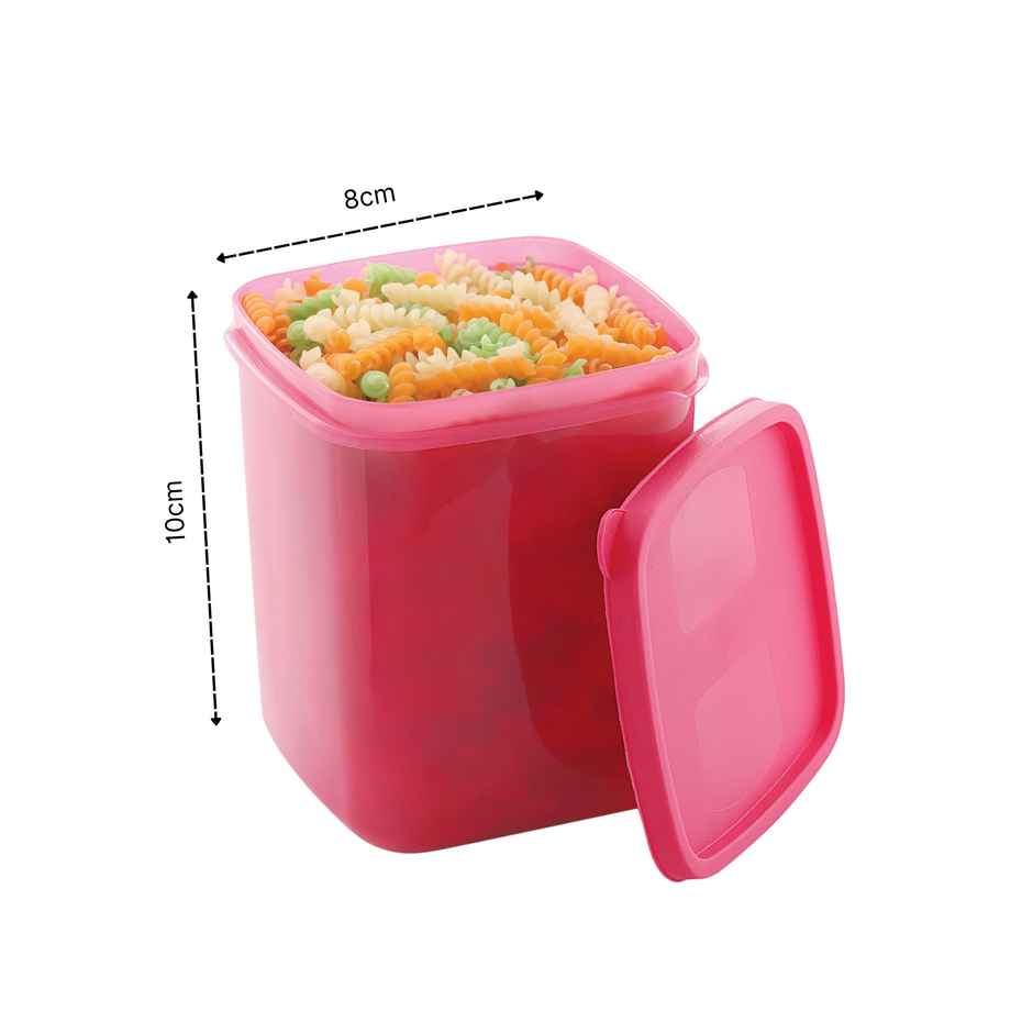 Mastercook Pp 157 Square Storage Containers 1300 ml - Assorted