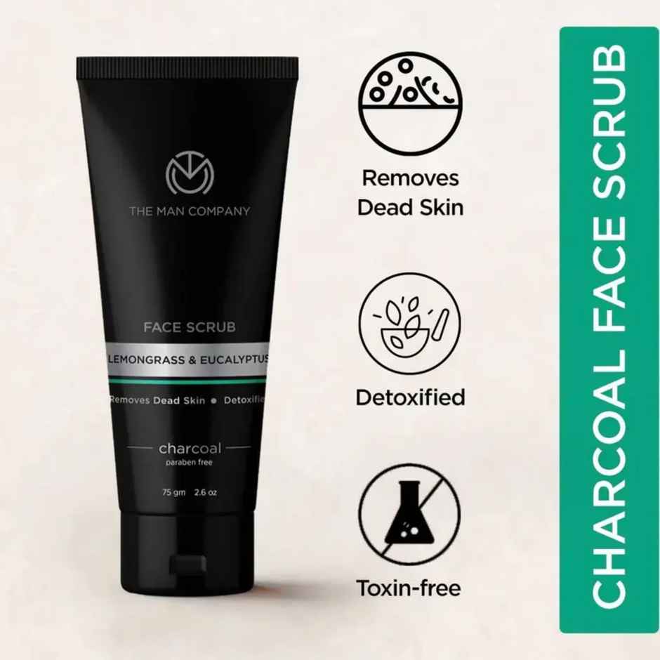 The Man Company Face Scrub Lemongrass And Eucalyptus