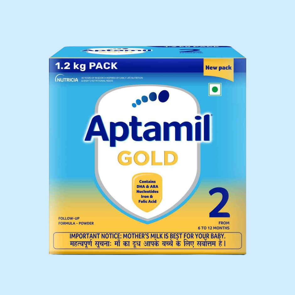Aptamil Gold 2 Follow up Infant Formula Powder | Stage 2 | After 6 months