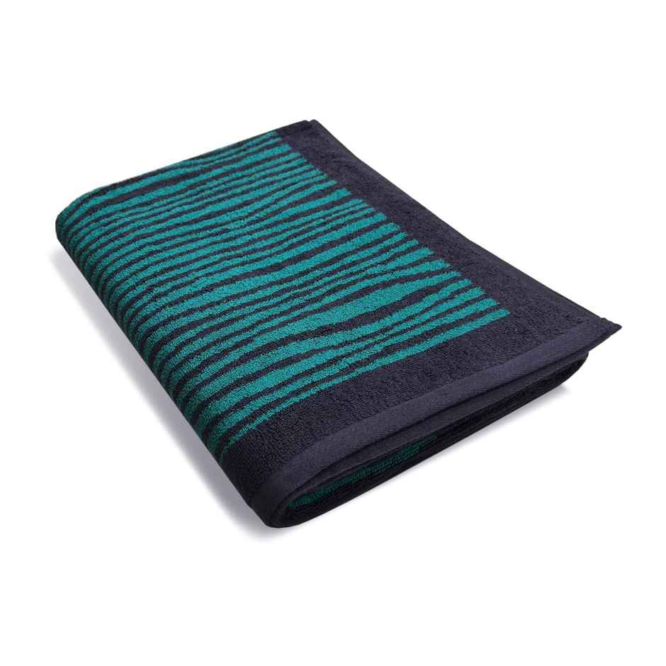 Nautica Designer 100% Cotton Beach & Bath Towel | Bath Towel | Voyage Abstract | Teal, Grey