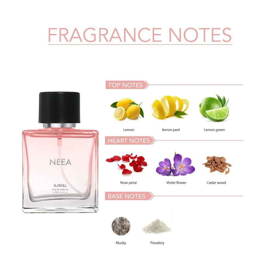 Ajmal Neea Eau De Perfume Floral Perfume Long Lasting Scent Spray Party Wear Gift For Women