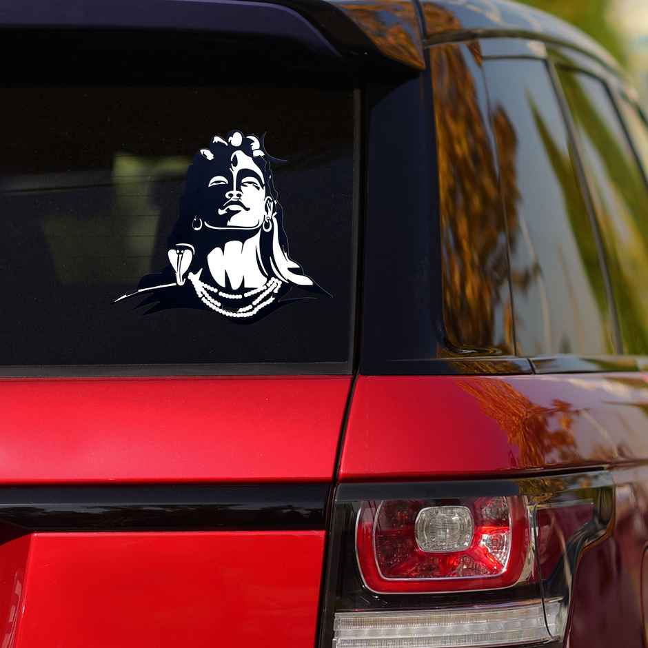 House Of Festivals Automobile Reflective Sticker - 10 x 10 Inches Design 19