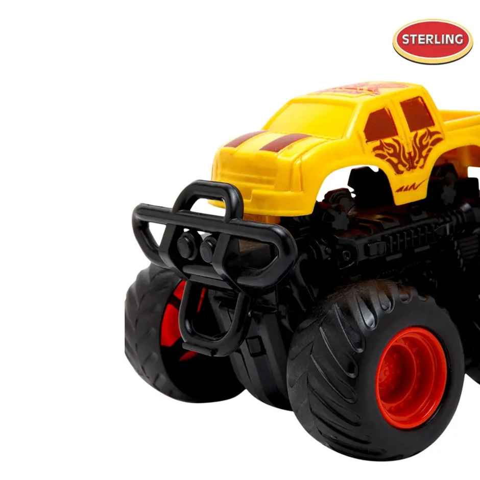 Sterling Friction Car Big Single Yellow