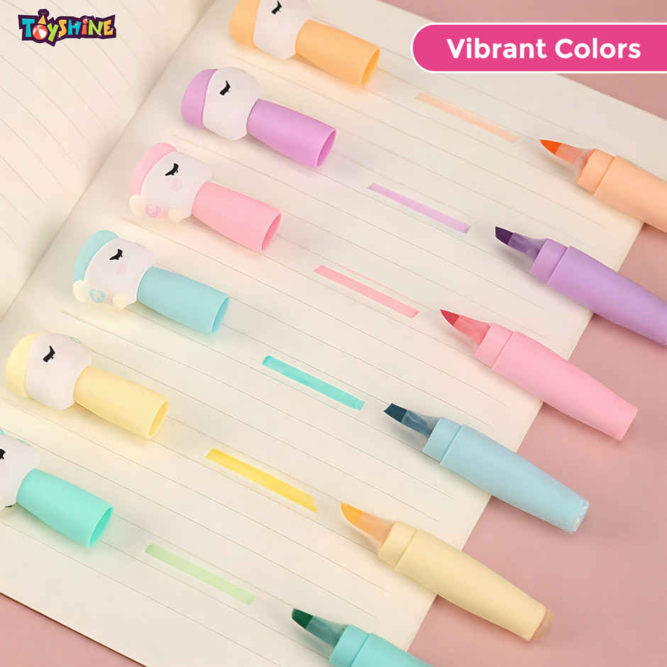 Toyshine Unicorn Highlighter Pen | Chisel Tip School Return Gift