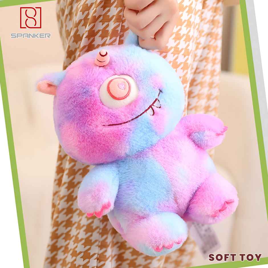 Spanker 20 Cm Plush Monster Toy | Cute Soft Cushion | Multi