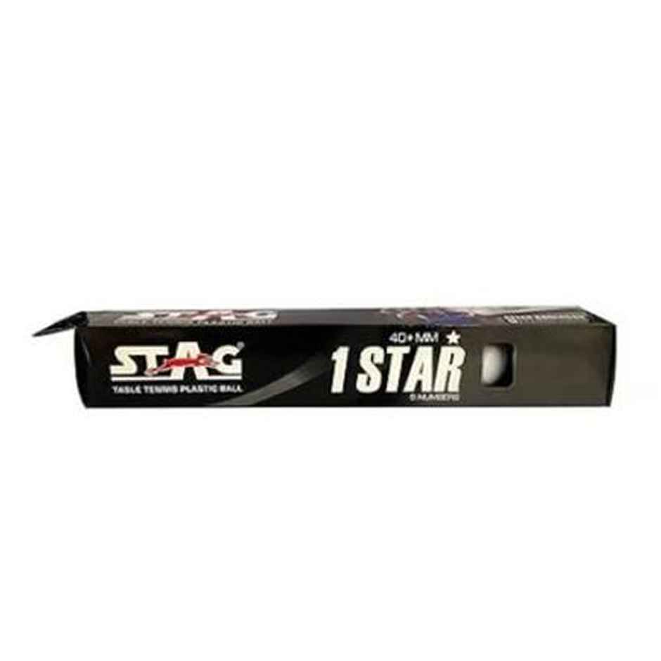 STAG 1 STAR TABLE TENNIS BALL (Pack of 6)