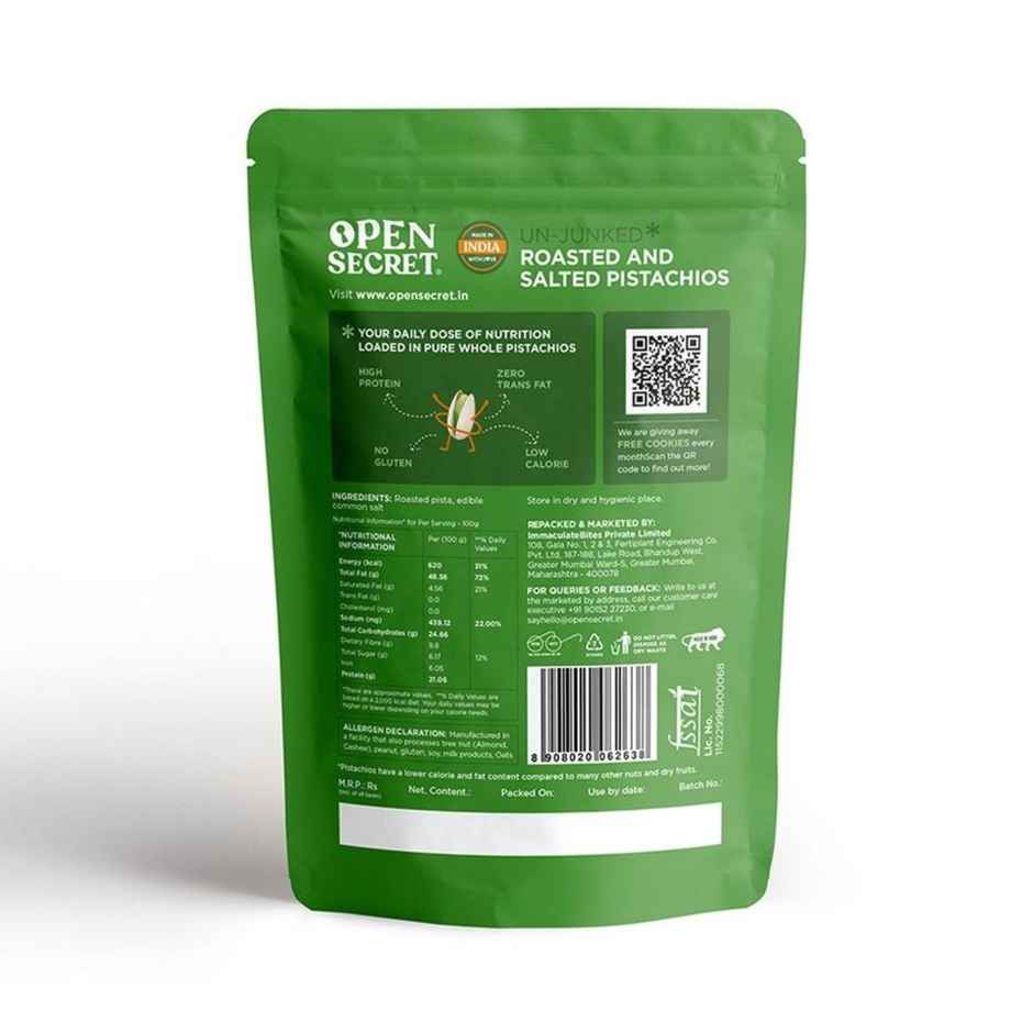 Open Secret Roasted And Salted Pistachio Combo