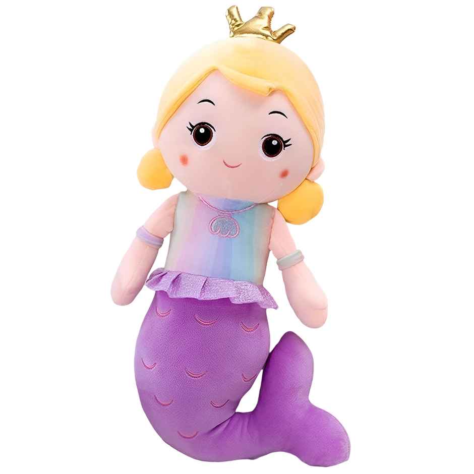 Spanker 40 Cm Mermaid Plush Girl Doll Toy | Jalpari | Purple