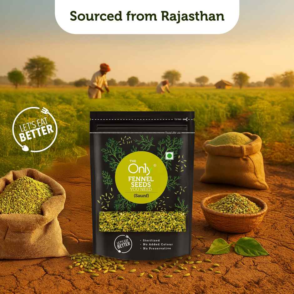 On1y Fennel Seeds ( Saunf ) Combo