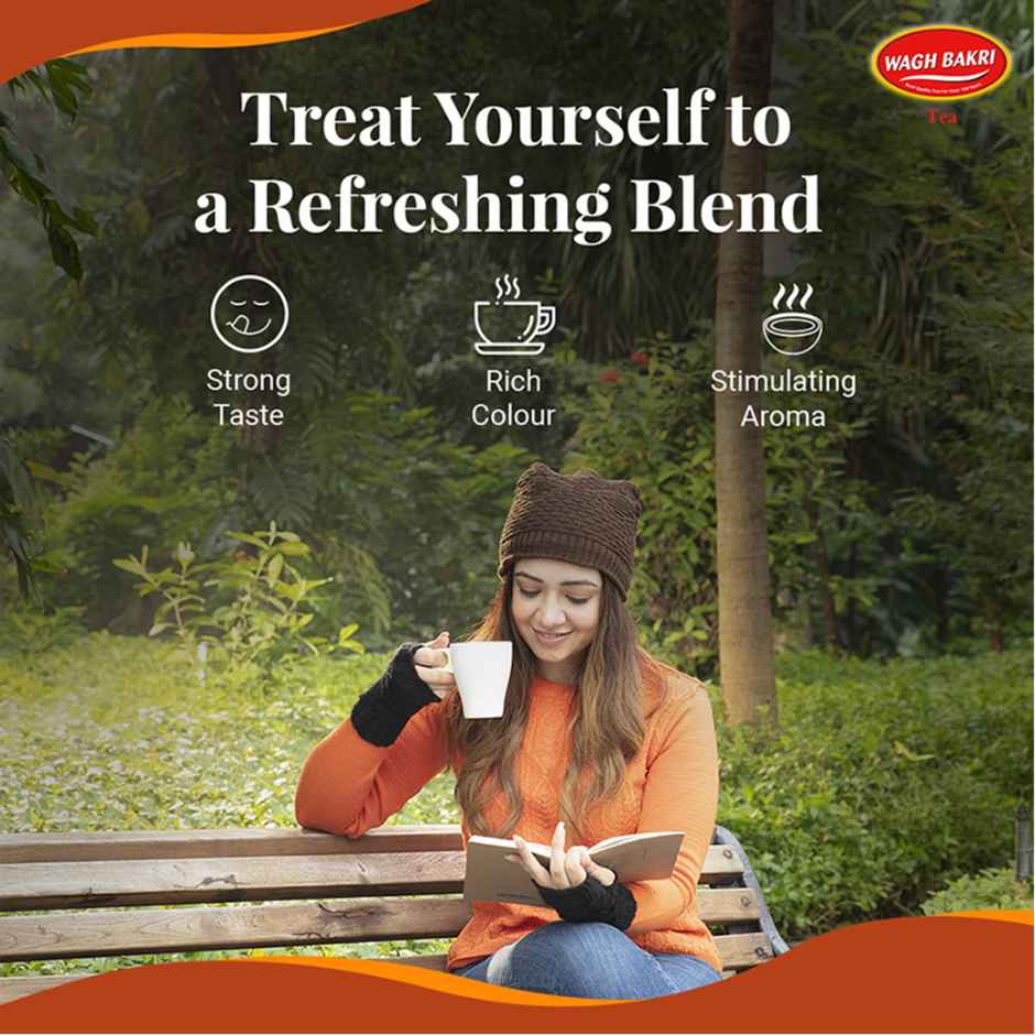 Wagh Bakri Premium Leaf Tea Box Pack Combo