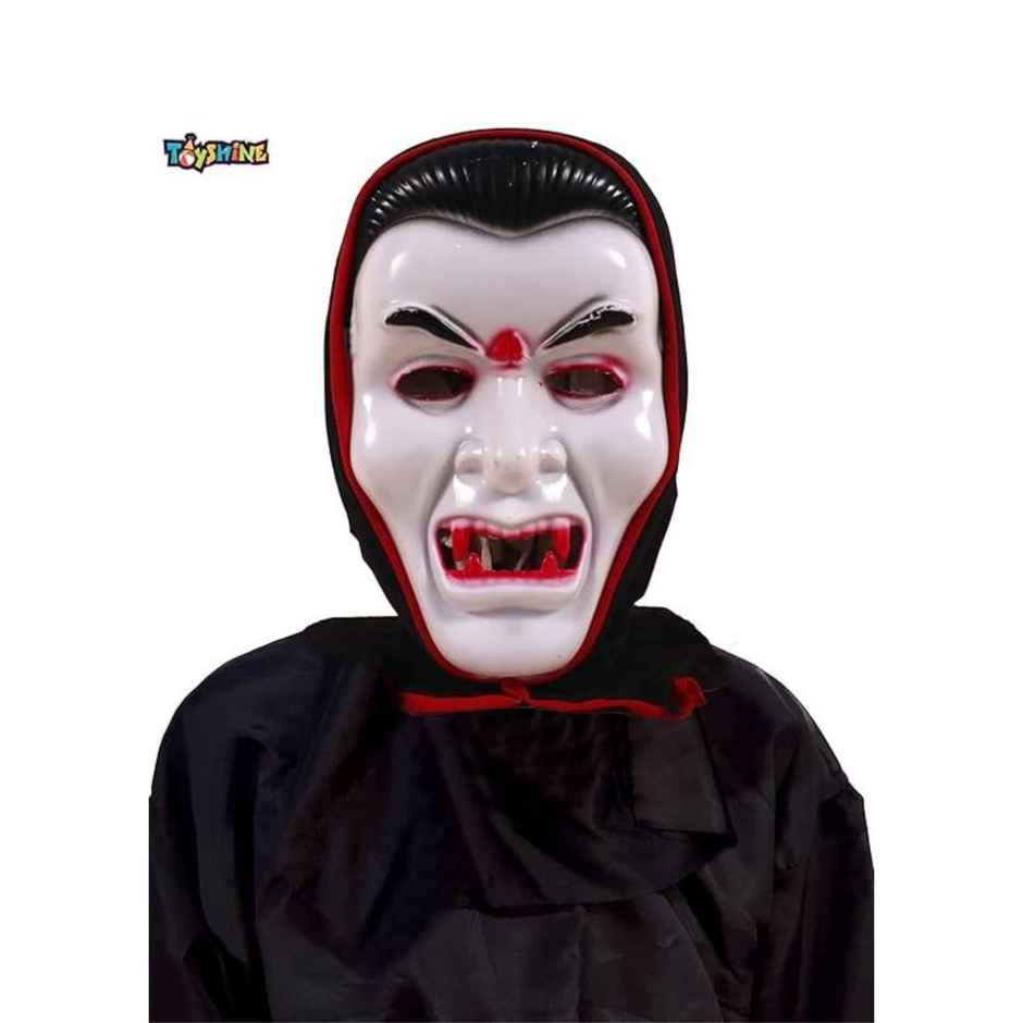 Toyshine Party Halloween Glow In The Dark Blood Ghost Mask (Black)