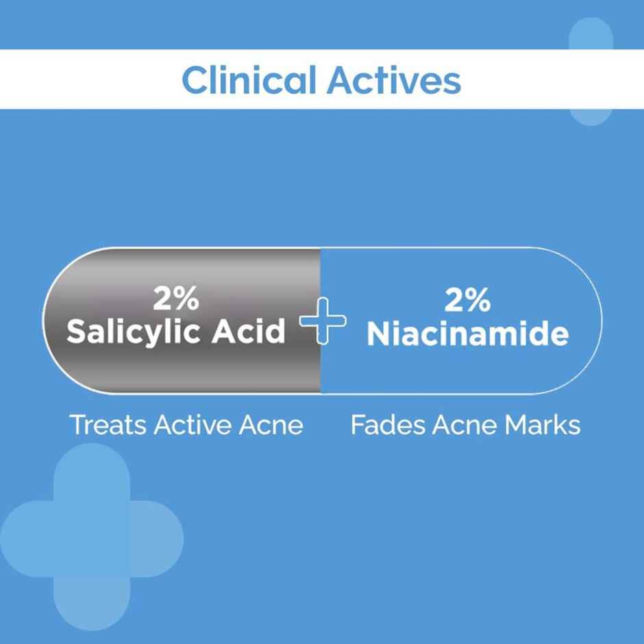 The Derma Co Sali-Cinamide Anti-Acne Face Wash with 2% Salicylic Acid & 2% Niacinamide Combo
