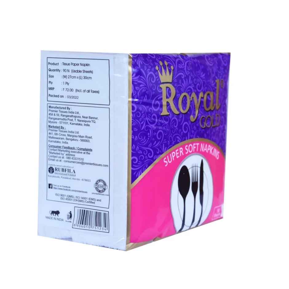 Royal Gold 90 Pulls Napkin 1 Ply