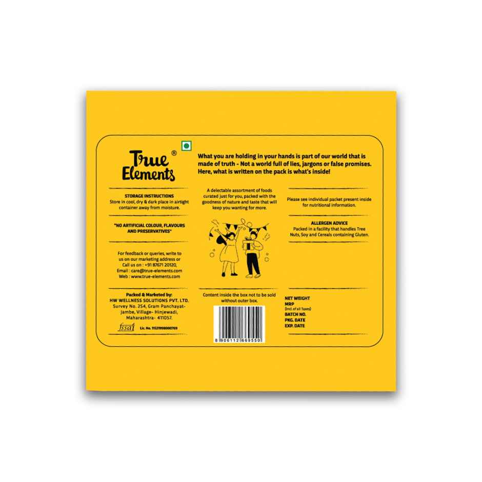 True Elements Diwali Festive Exquisite Berries & Nuts Dryfruit Gift Hamper