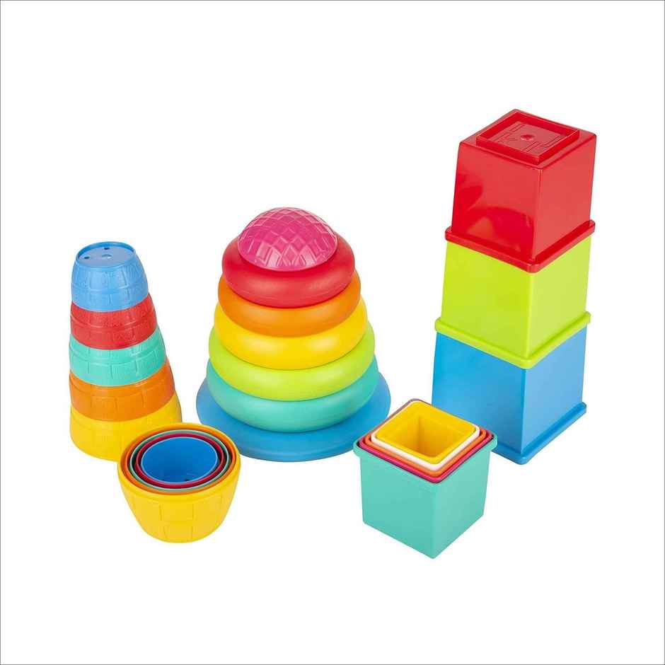Funskool Giggles Stack N Nest Toy Set - Perfect for Little Hands