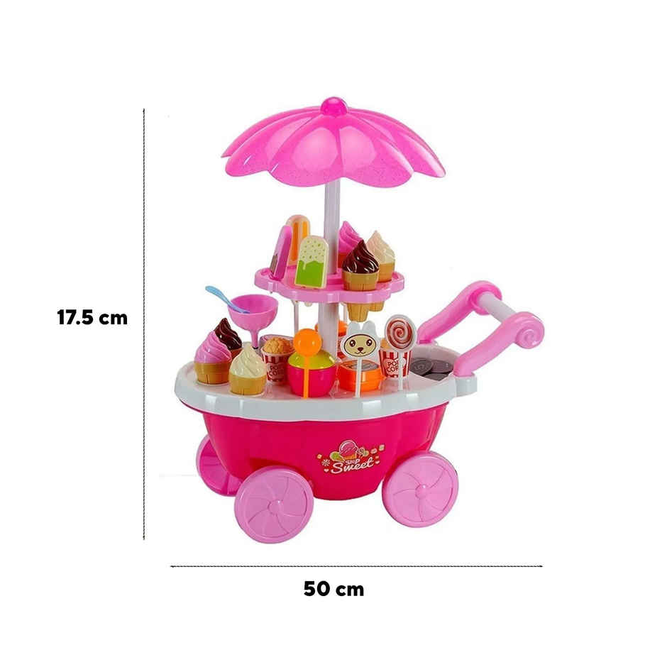 Wembley Household Pretend Play Set Appliances Accessories (Ice Cream Set)