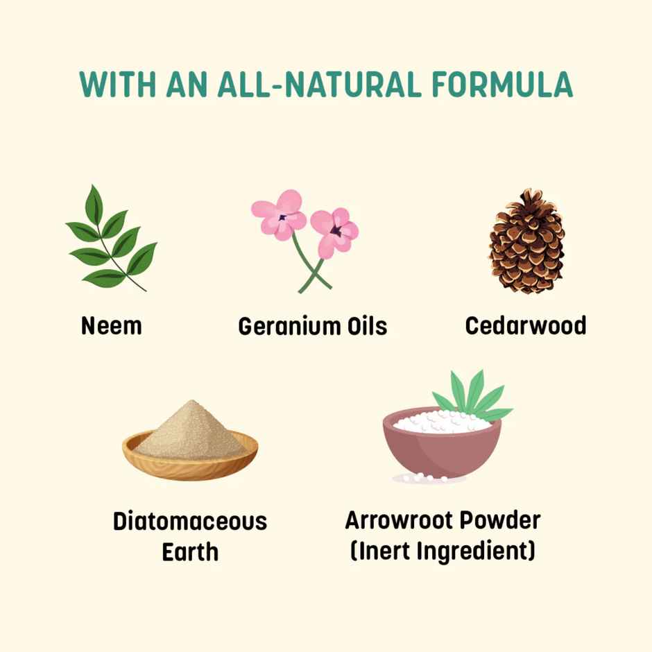 HUFT Anti Tick & Flea Pet Powder