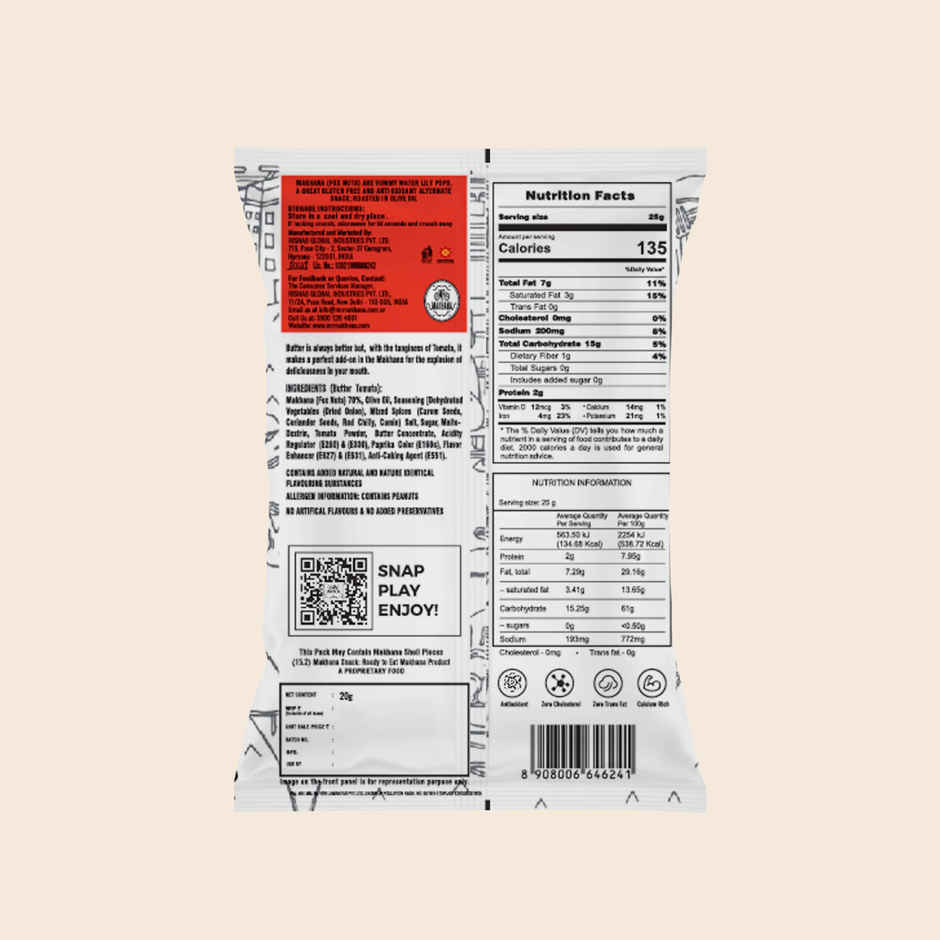 Mr Makhana Butter Tomato