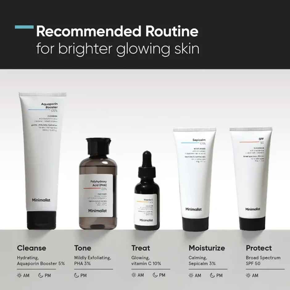 Minimalist 3% Sepicalm Face Moisturizer for Sensitive Skin