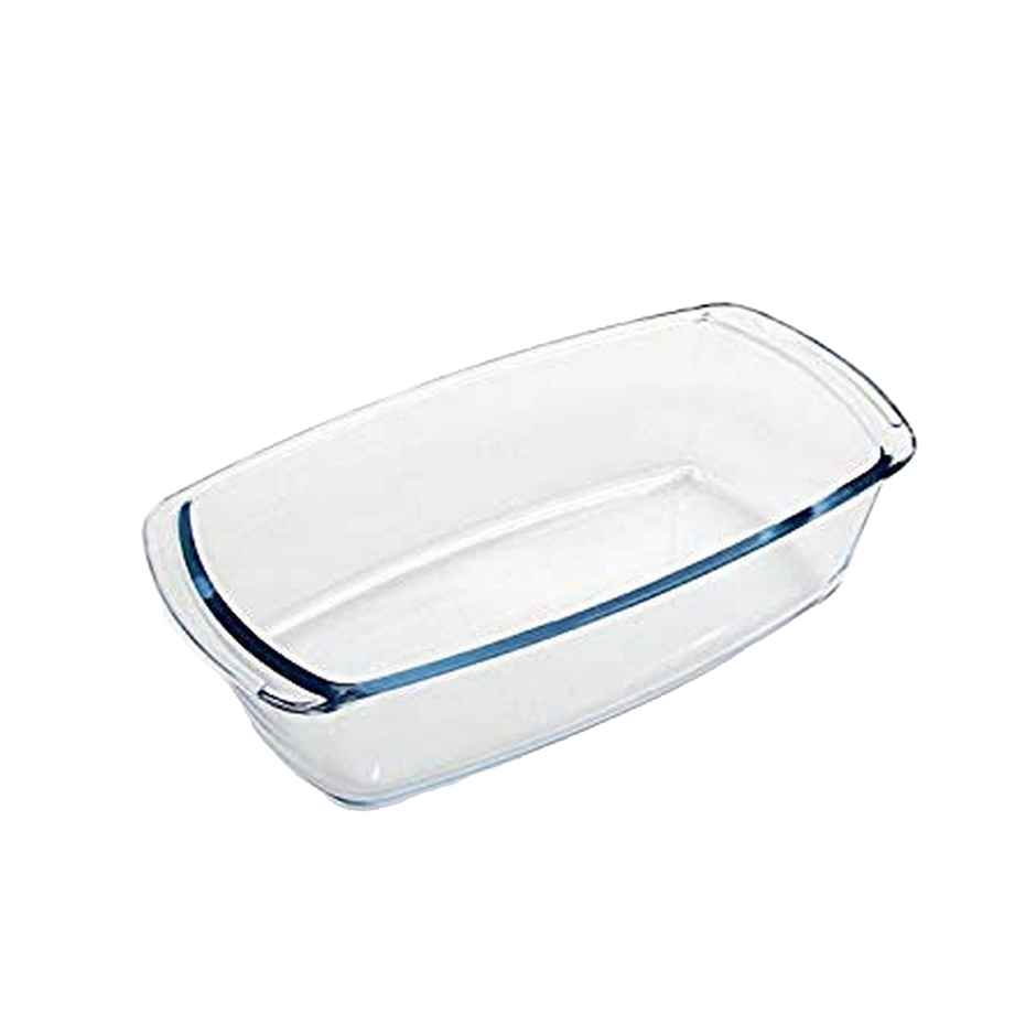 Femora Borosilicate Glass Baking Dish, Lasagna Dish Paneer Tikka Baking Dish 1.8 Ltr