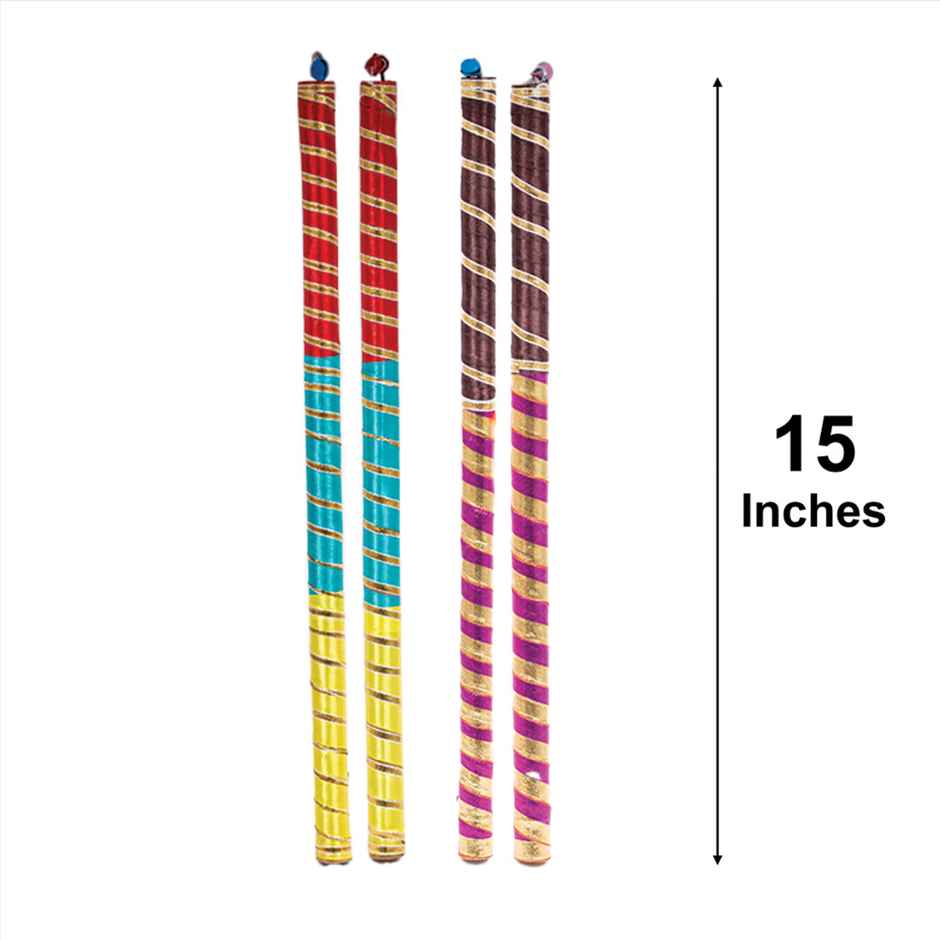 Colorful Dandiya Sticks | Mangal Bhawan